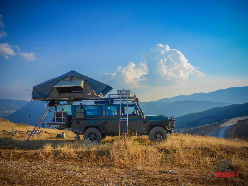 Daktent in Afrika