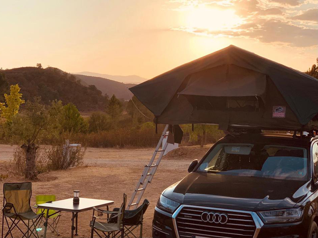 Daktent in Afrika